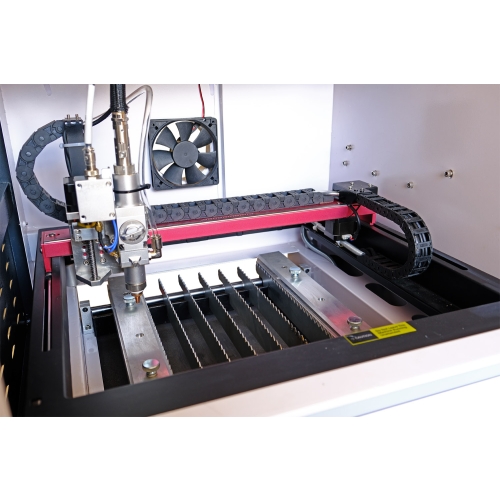 Laserová řezačka kovu FIBER 800W 30x30cm | Příslušenství